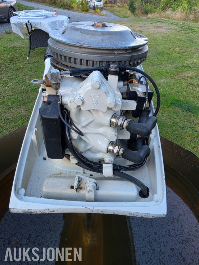 1995 Viking silver med Evinrude 6hk
