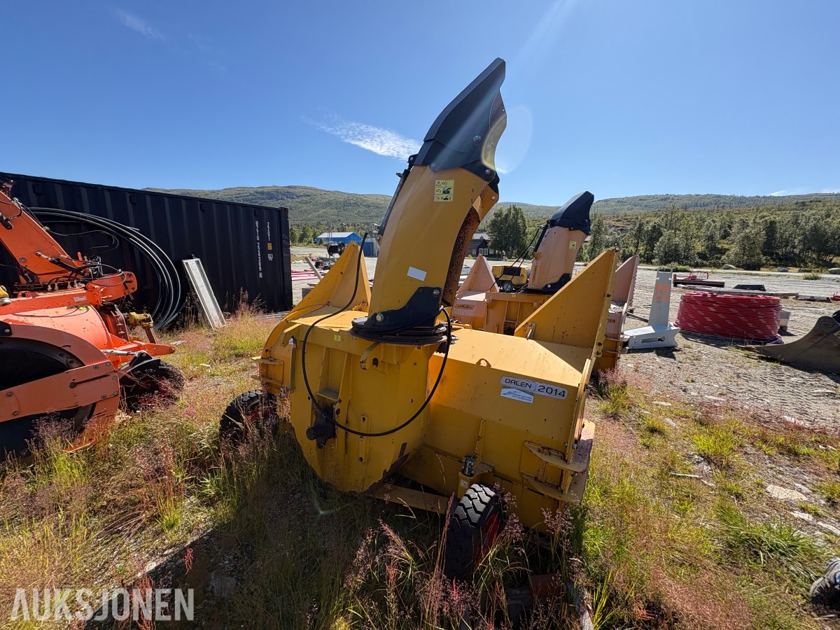 2014 Dalen 2014-010X Snøfres, PTO, 2200 kg