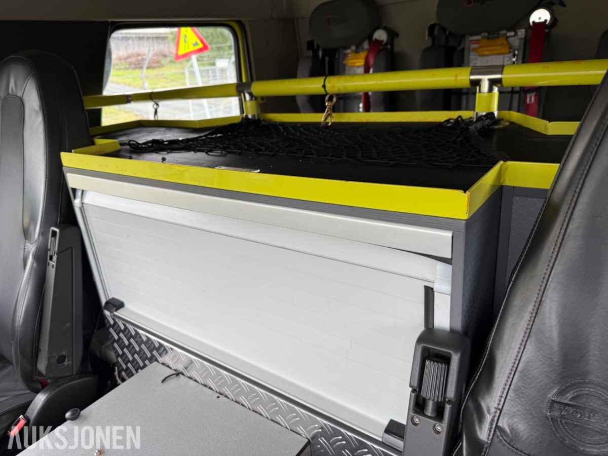 2015 Volvo FMX 4x4 brannbil, Ziegler/Braco påbygg, FPN 10-3000-1HR pumpe