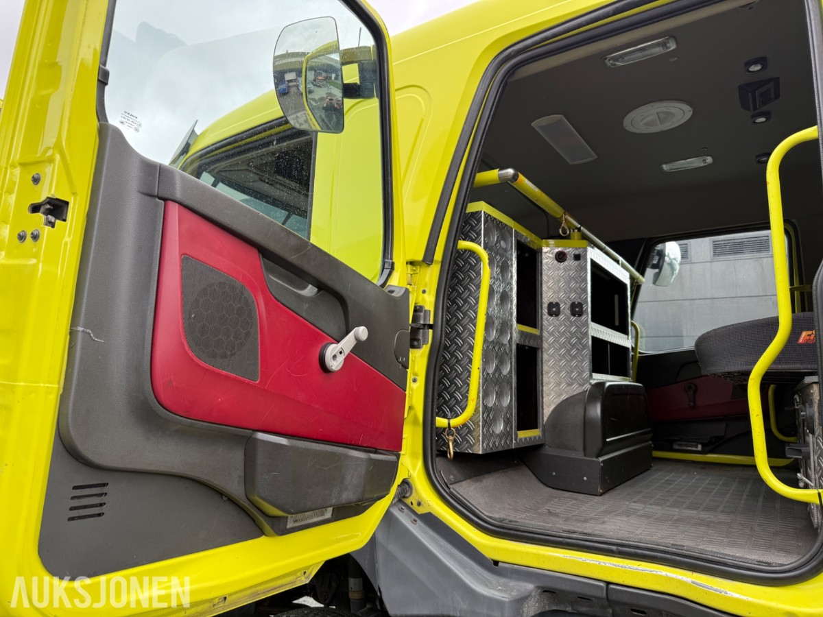 2015 Volvo FMX 4x4 brannbil, Ziegler/Braco påbygg, FPN 10-3000-1HR pumpe