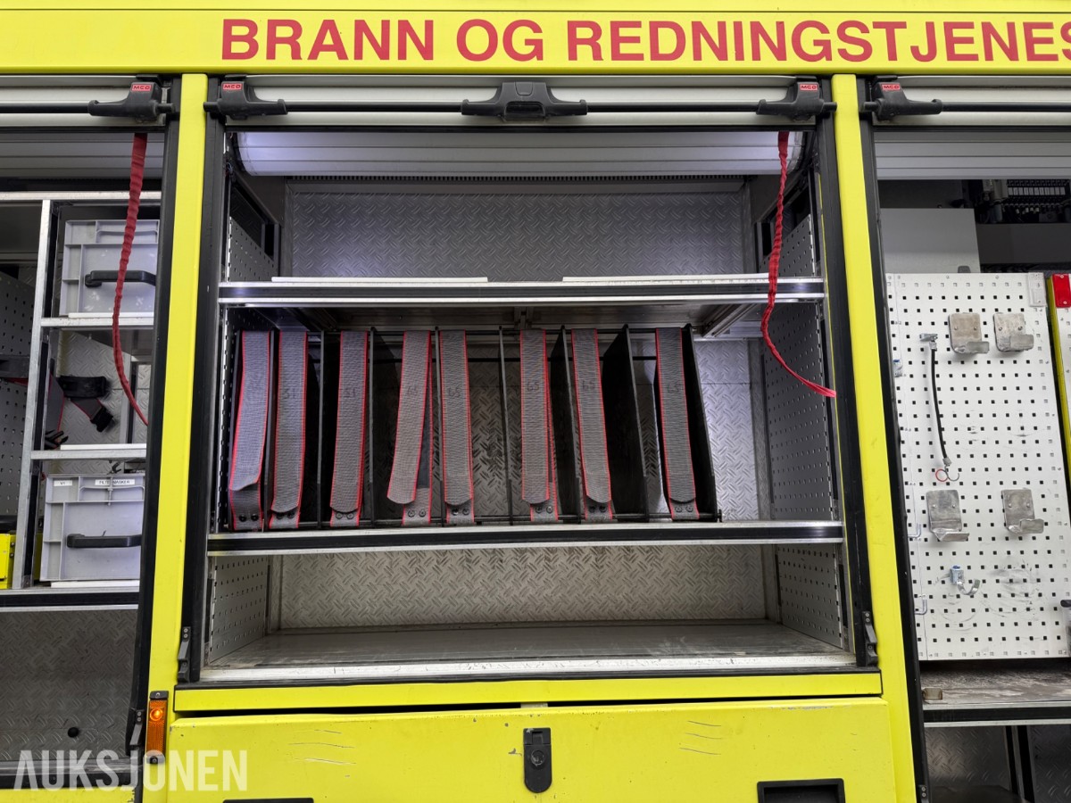 2015 Volvo FMX 4x4 brannbil, Ziegler/Braco påbygg, FPN 10-3000-1HR pumpe