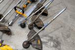 Parti med ryddesager og hekkesakser - Stihl, Stiga, Makita