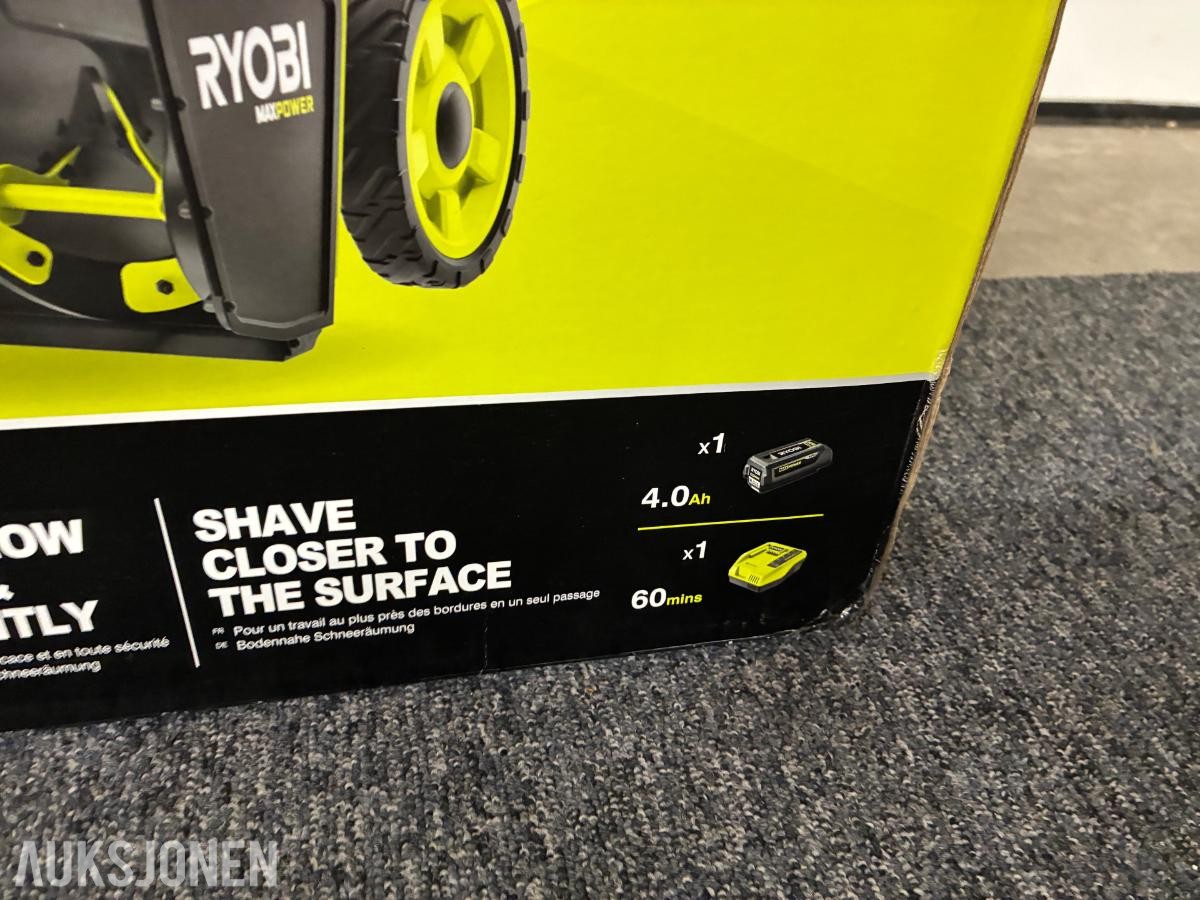 Ryobi 36V MAX POWER snøfreser RY36STX45A-140