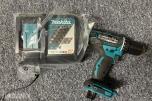 Makita DDF482 18V drill + DC18RC hurtiglader
