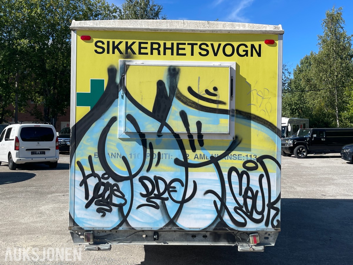 Scanvogn 420 mannskapsbrakke/vogn - toalett / lager / møterom
