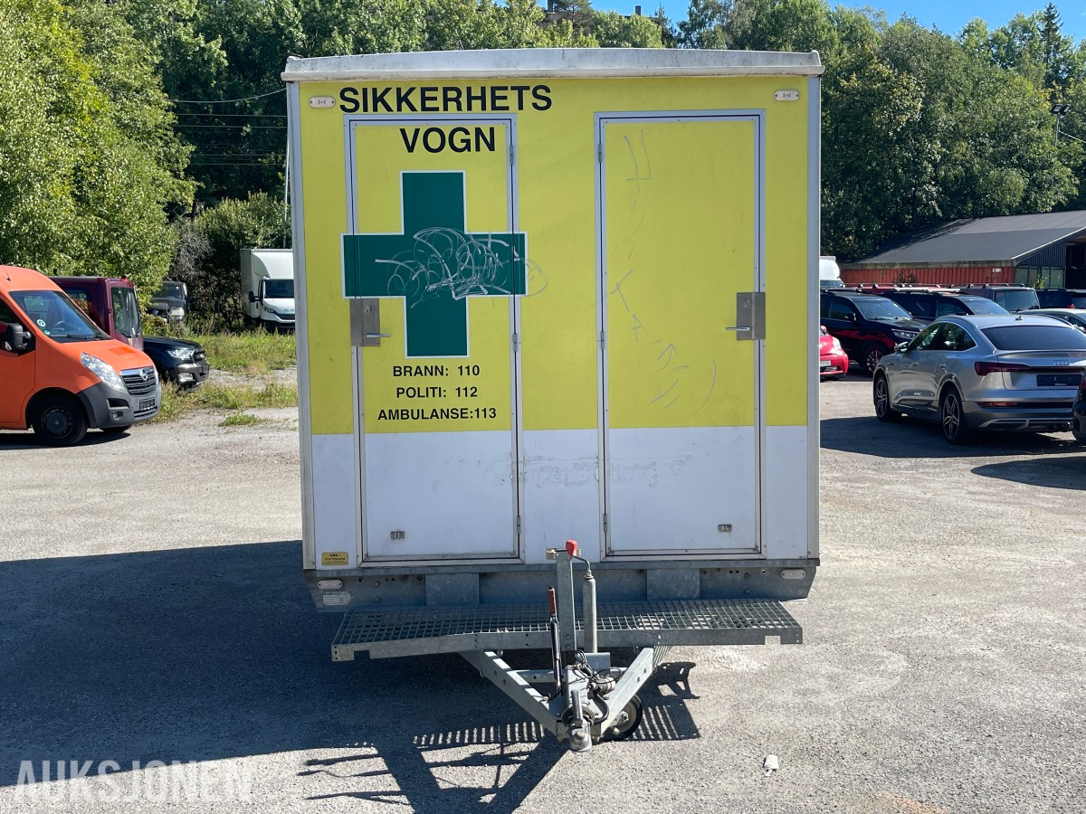 Scanvogn 420 mannskapsbrakke/vogn - toalett / lager / møterom
