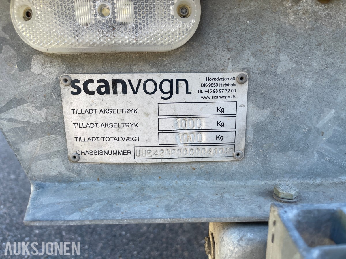 Scanvogn 420 mannskapsbrakke/vogn - toalett / lager / møterom