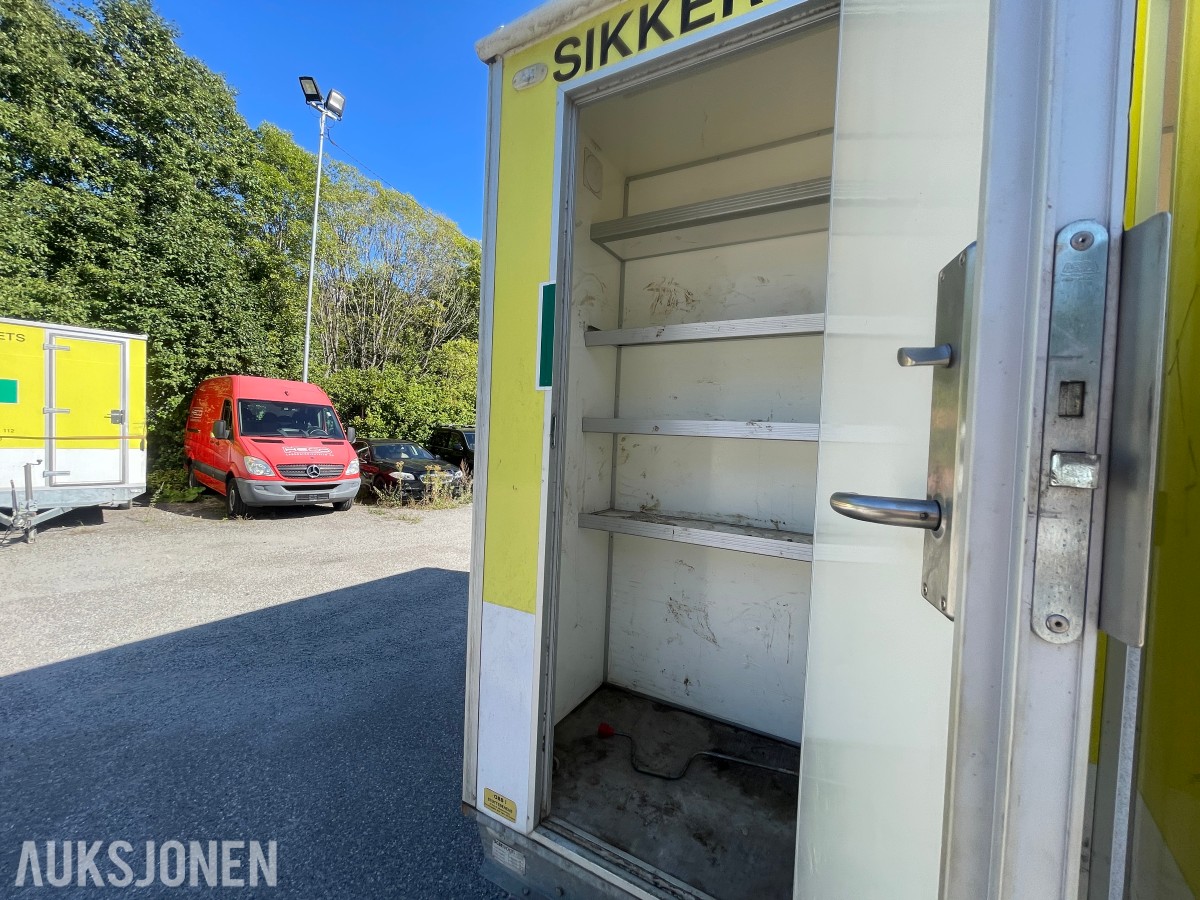 Scanvogn 420 mannskapsbrakke/vogn - toalett / lager / møterom
