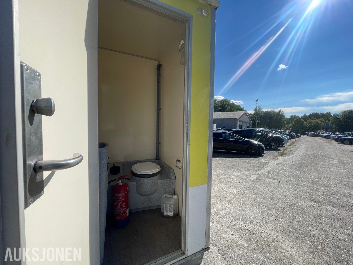Scanvogn 420 mannskapsbrakke/vogn - toalett / lager / møterom
