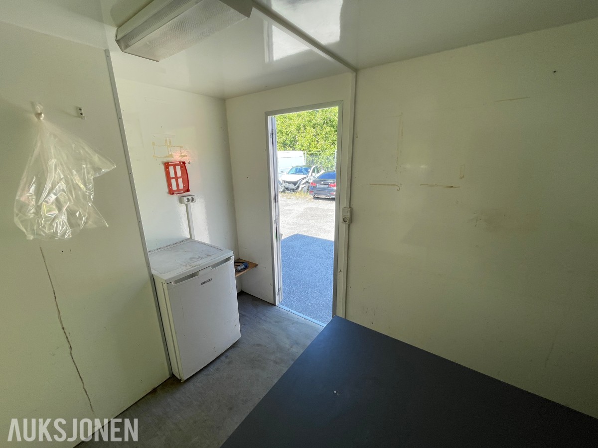 Scanvogn 420 mannskapsbrakke/vogn - toalett / lager / møterom