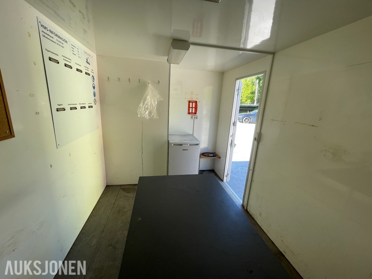 Scanvogn 420 mannskapsbrakke/vogn - toalett / lager / møterom