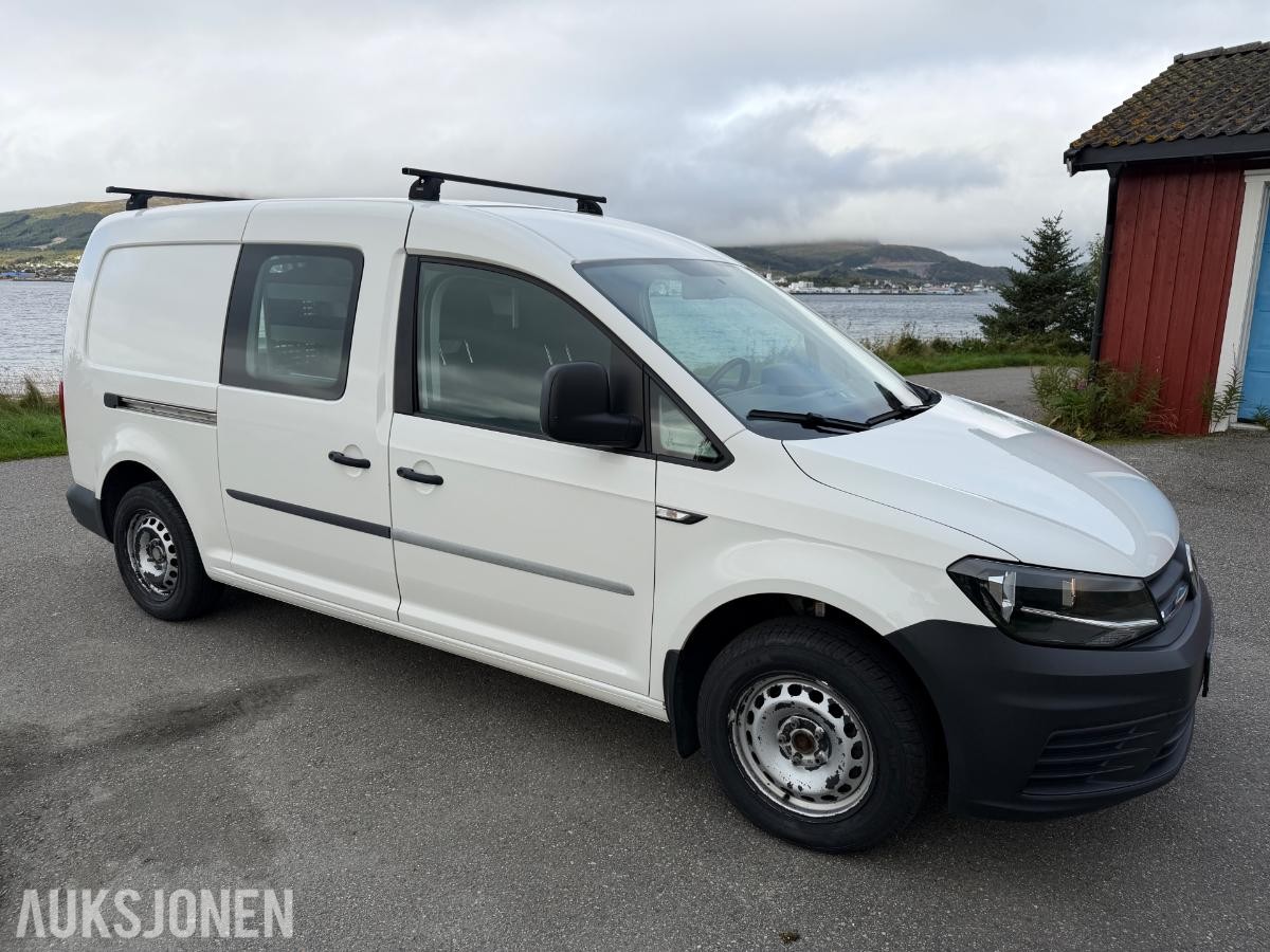 2016 VOLKSWAGEN CADDY MAXI, 2,0 TDI 102 HK HENGERFESTE VARMER INNREDNING