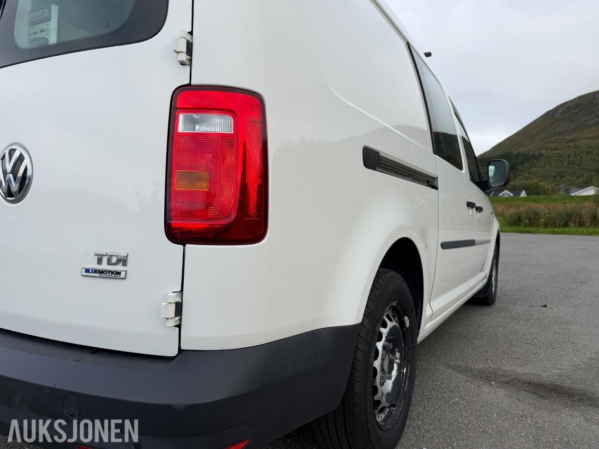 2016 VOLKSWAGEN CADDY MAXI, 2,0 TDI 102 HK HENGERFESTE VARMER INNREDNING