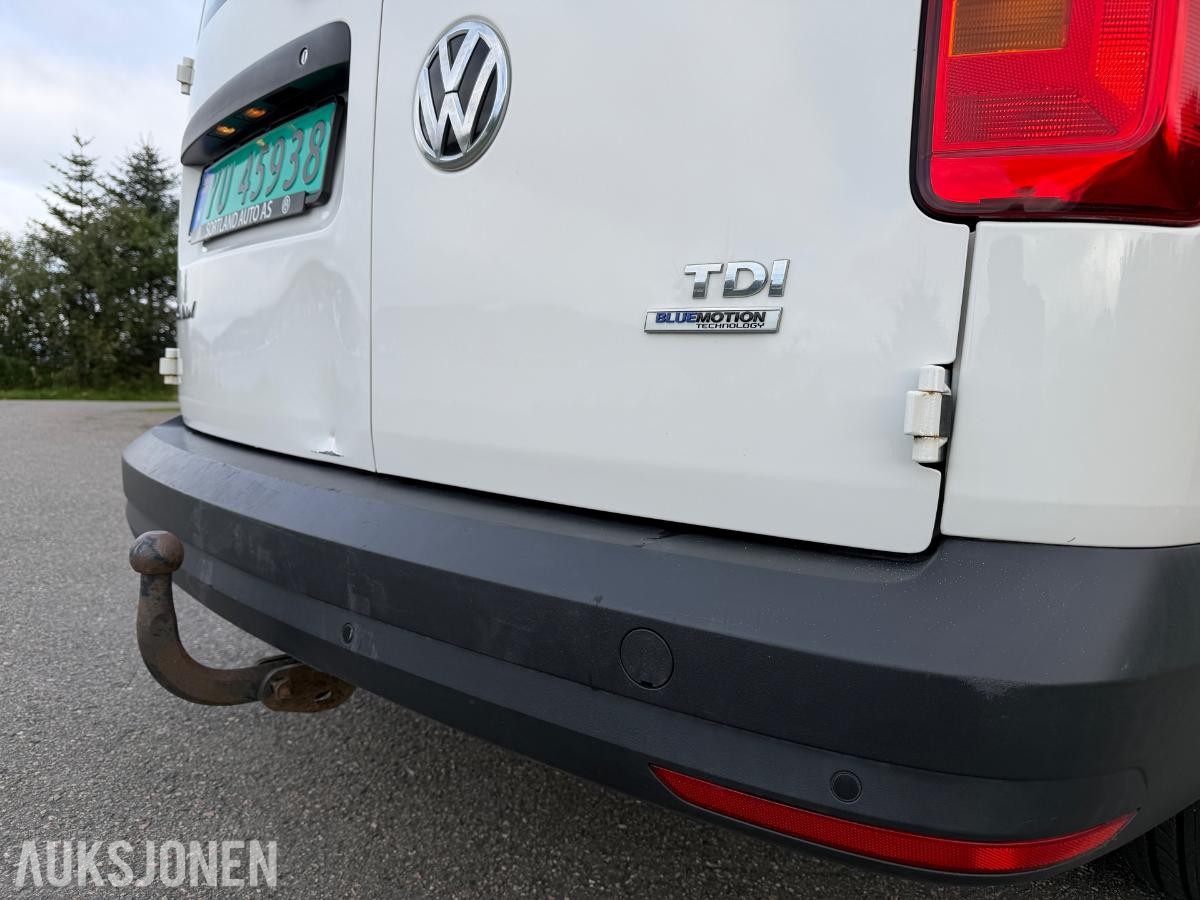 2016 VOLKSWAGEN CADDY MAXI, 2,0 TDI 102 HK HENGERFESTE VARMER INNREDNING