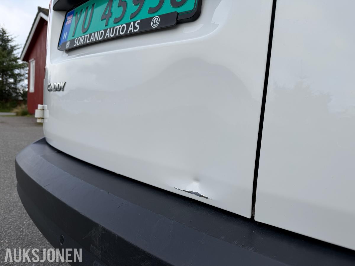 2016 VOLKSWAGEN CADDY MAXI, 2,0 TDI 102 HK HENGERFESTE VARMER INNREDNING