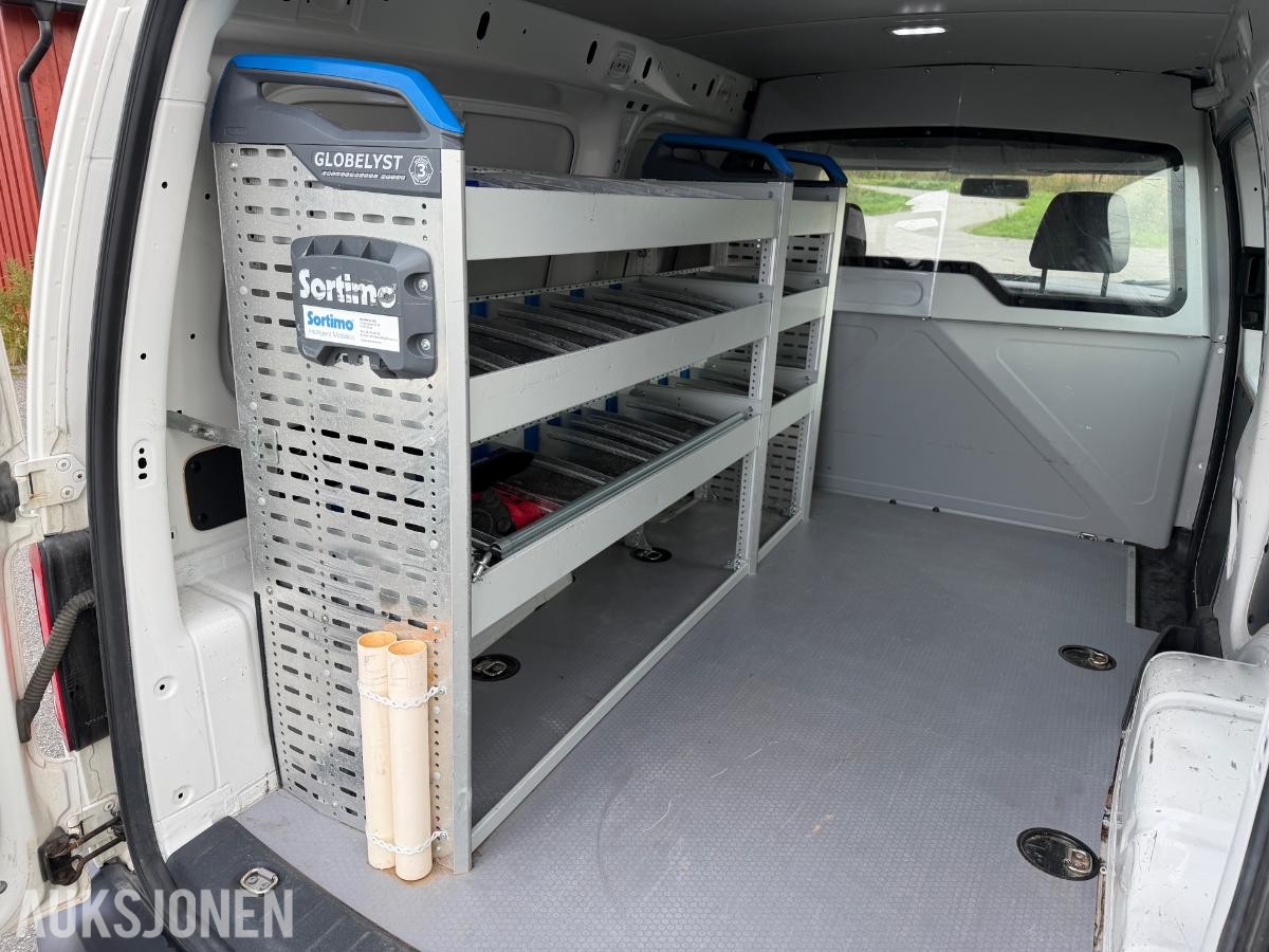 2016 VOLKSWAGEN CADDY MAXI, 2,0 TDI 102 HK HENGERFESTE VARMER INNREDNING