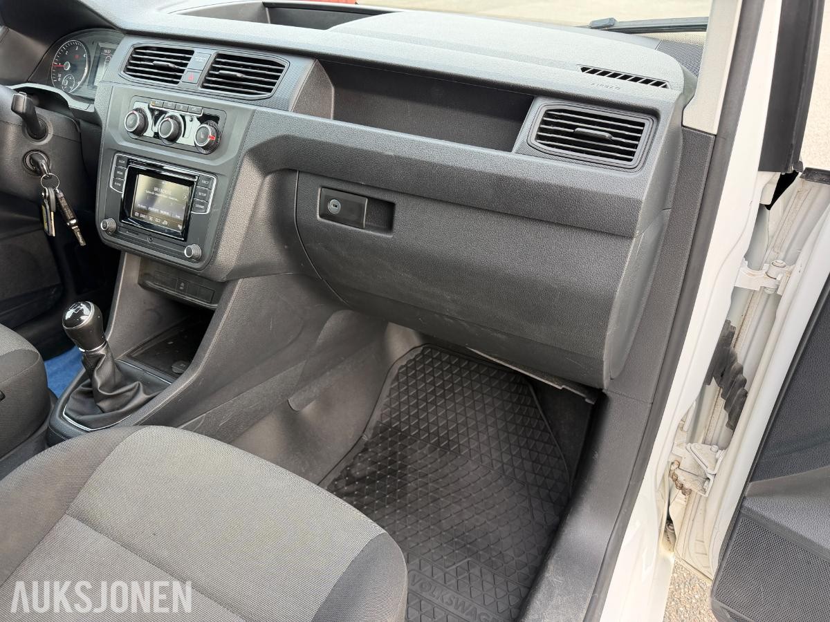2016 VOLKSWAGEN CADDY MAXI, 2,0 TDI 102 HK HENGERFESTE VARMER INNREDNING