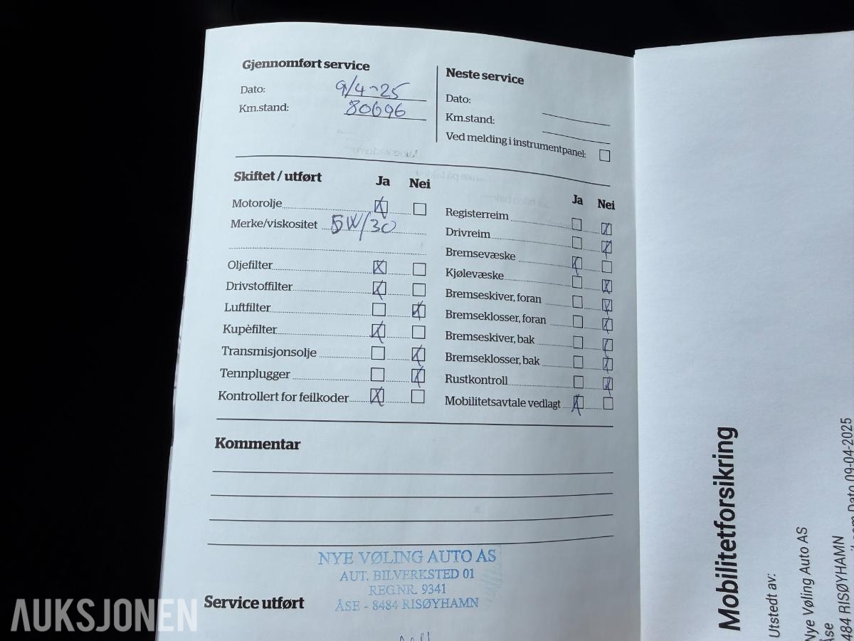 2016 VOLKSWAGEN CADDY MAXI, 2,0 TDI 102 HK HENGERFESTE VARMER INNREDNING