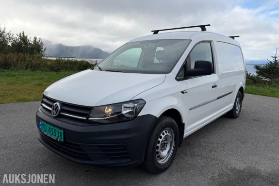 2016 VOLKSWAGEN CADDY MAXI, 2,0 TDI 102 HK HENGERFESTE VARMER INNREDNING