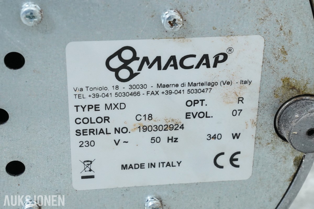Macap MXD profesjonell kaffekvern med digital dosering