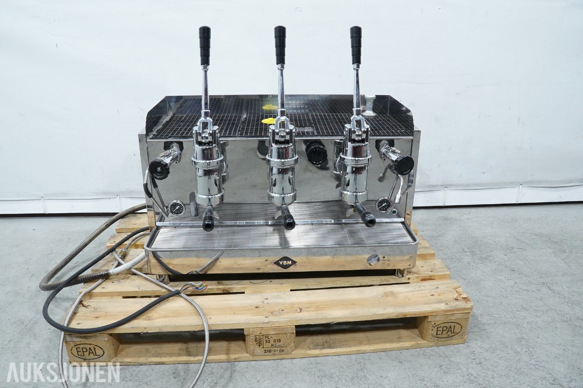 VBM 1961 Replica Pistone 3-gruppers profesjonell espressomaskin