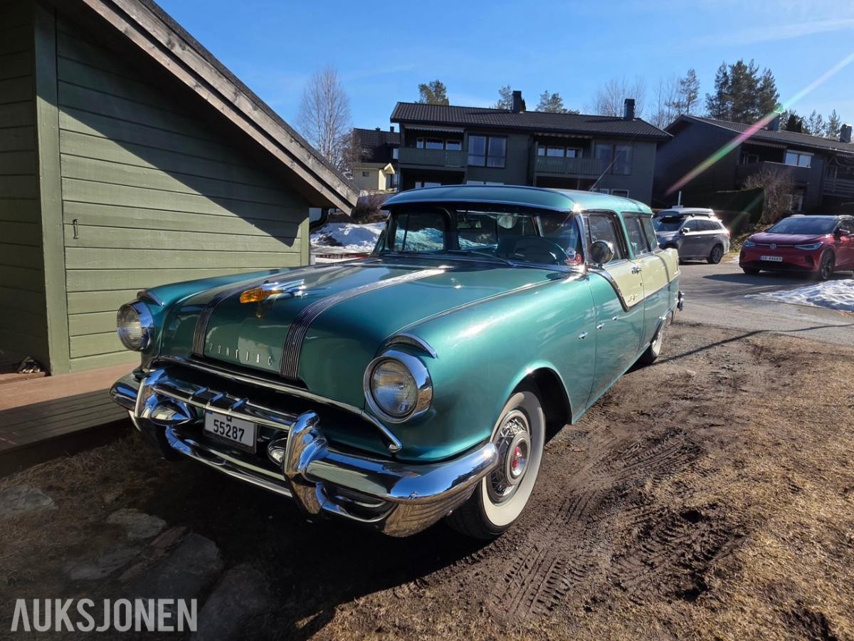 1955 Pontiac Star-Chief Custom Safari 1 av 2 i Norge