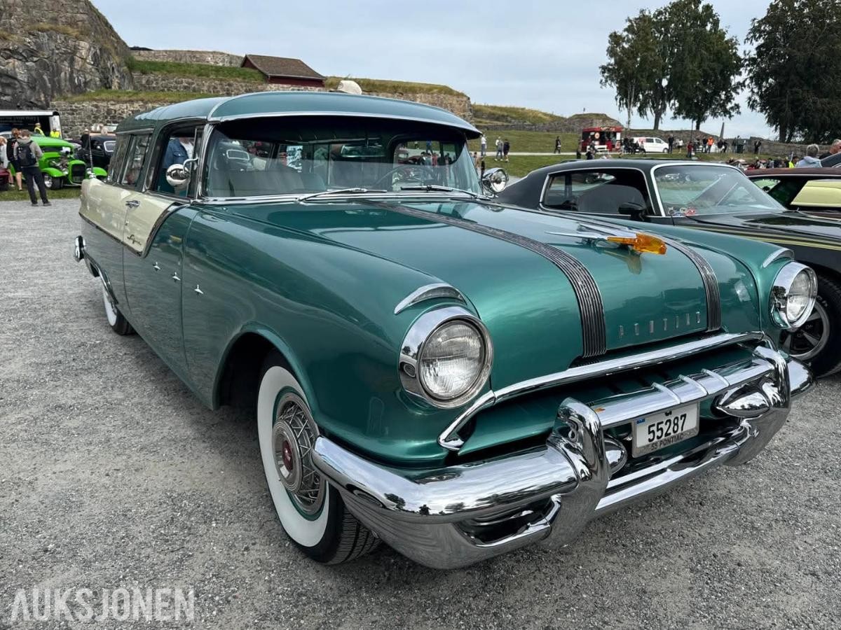 1955 Pontiac Star-Chief Custom Safari 1 av 2 i Norge