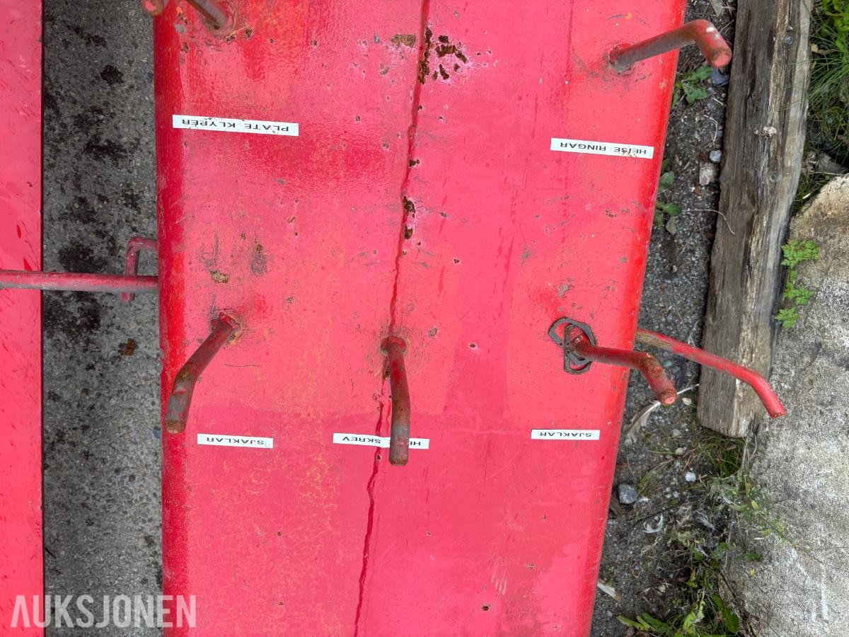 Søylesvingkran – 6,2 m arm – 4 m søyle – uten vinsj