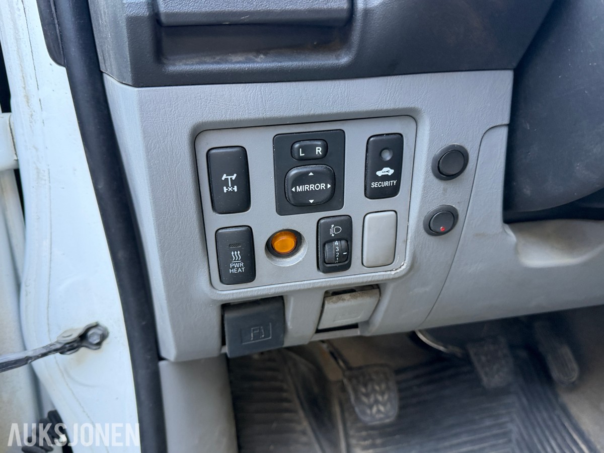 2007 Toyota HILUX 2.5-120 D 4WD - EU-Godkjent