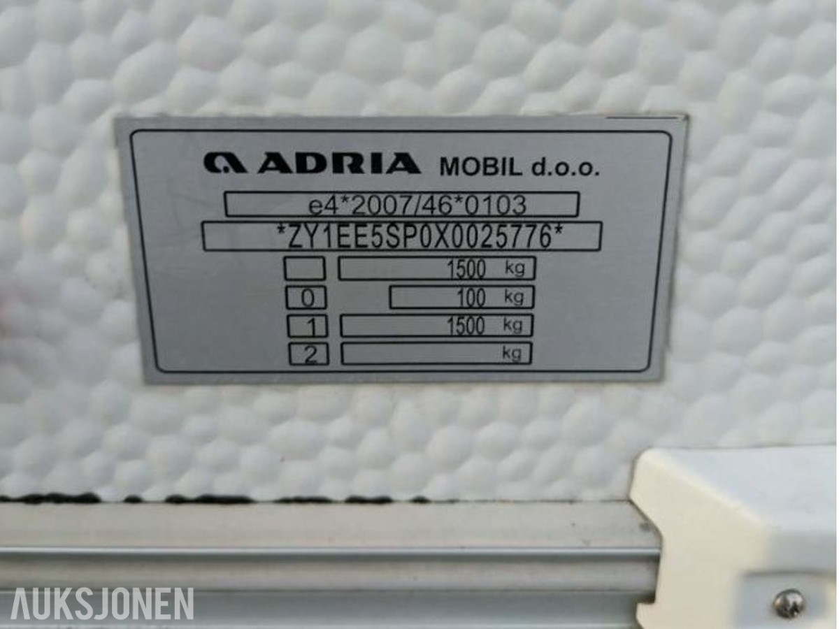 2018 Adria Altea 552PK