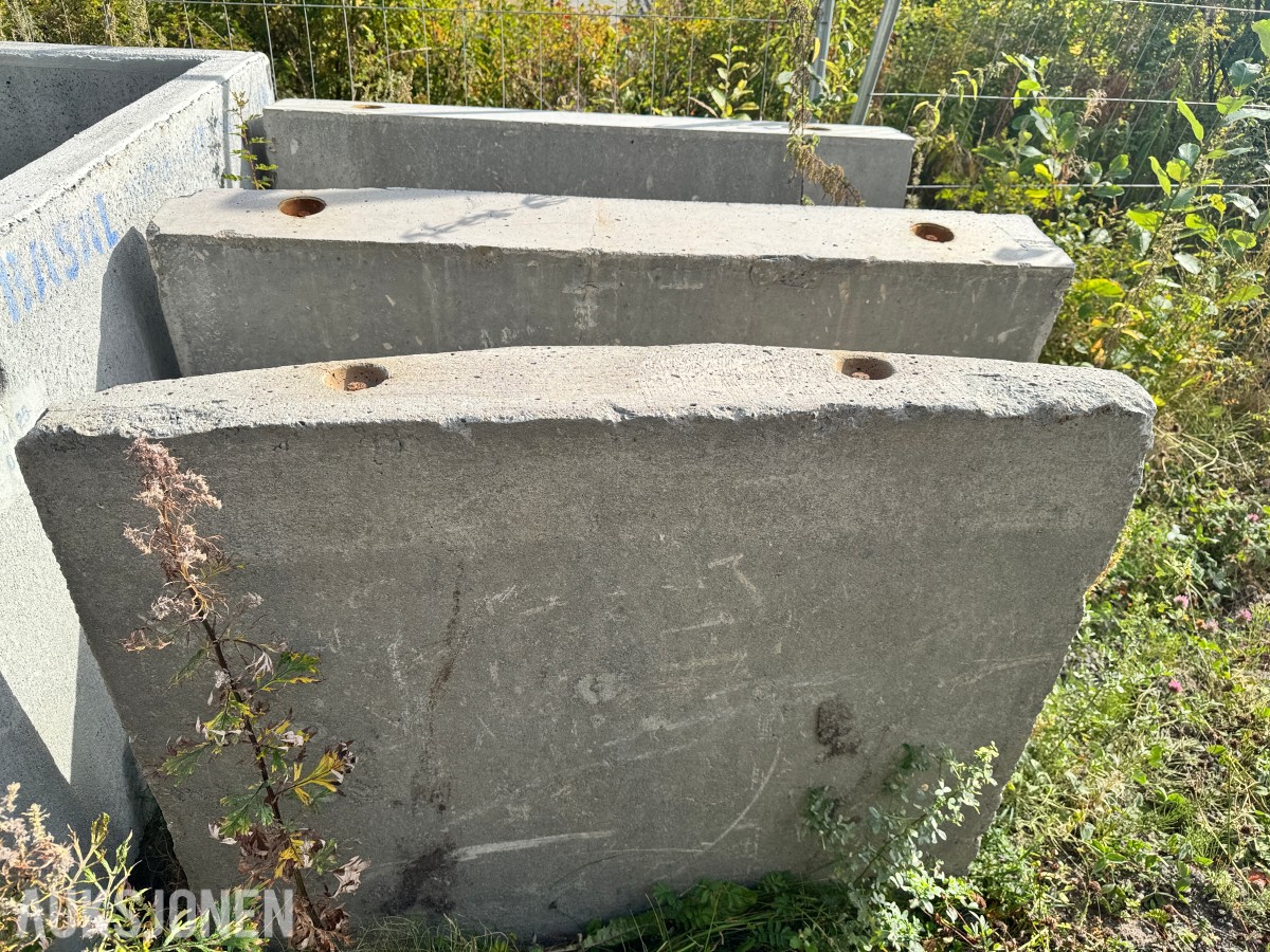 4 Stk Forankringsplater- elementer