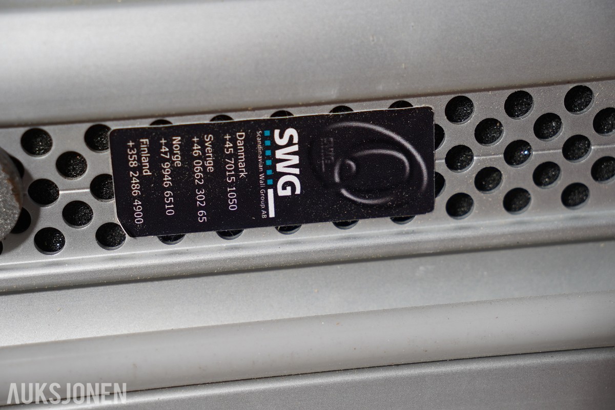 11 stk. Foldevegg SWG 120 - 100/48dB
