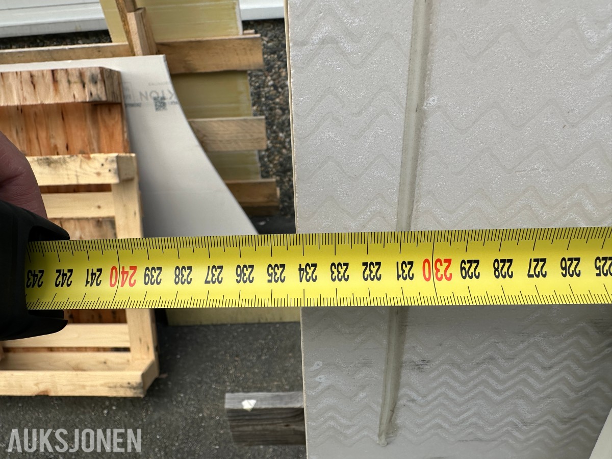 Benkeplate i stein | 2 stk.