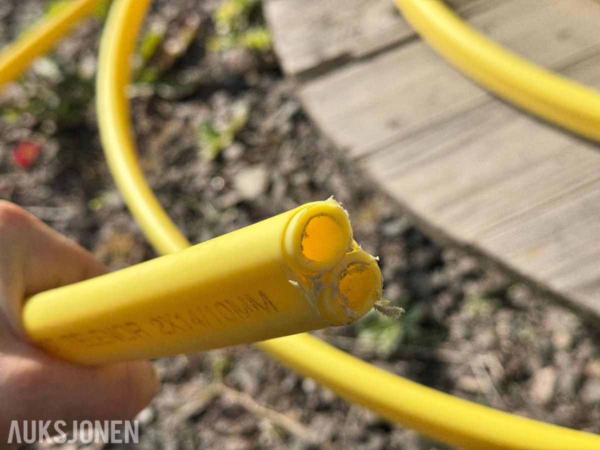 To tromler fiberrør - INFRAPLAST TELÉNOR 2X14/10MM