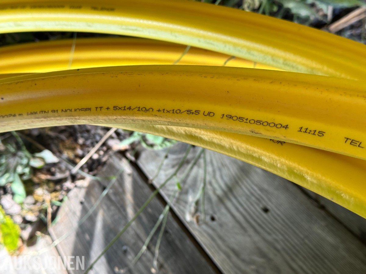 To tromler fiberrør - INFRAPLAST TELÉNOR 2X14/10MM