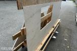 Benkeplate i stein | Ca. 248x 93,5 cm | Utsparing