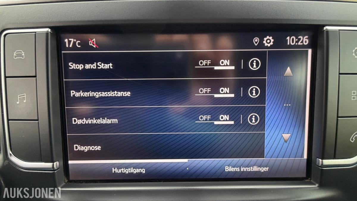 2019 Toyota ProAce, DANGEL 2,0D 122HK 4X4 WEBASTO HENGERFESTE, 93887km
