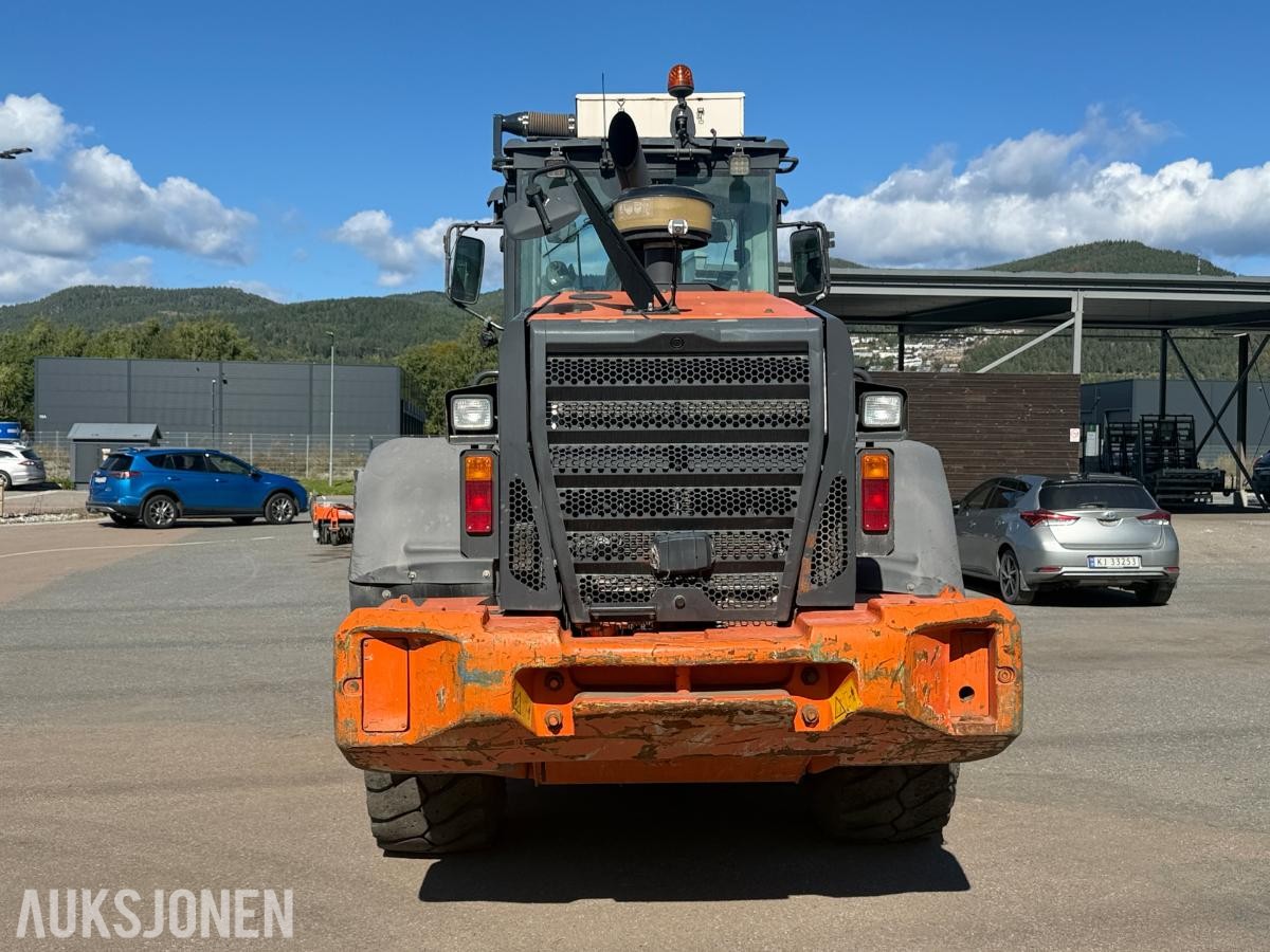2016 Hitachi ZW180-5B hjullaster med skuffe / Spakstyring