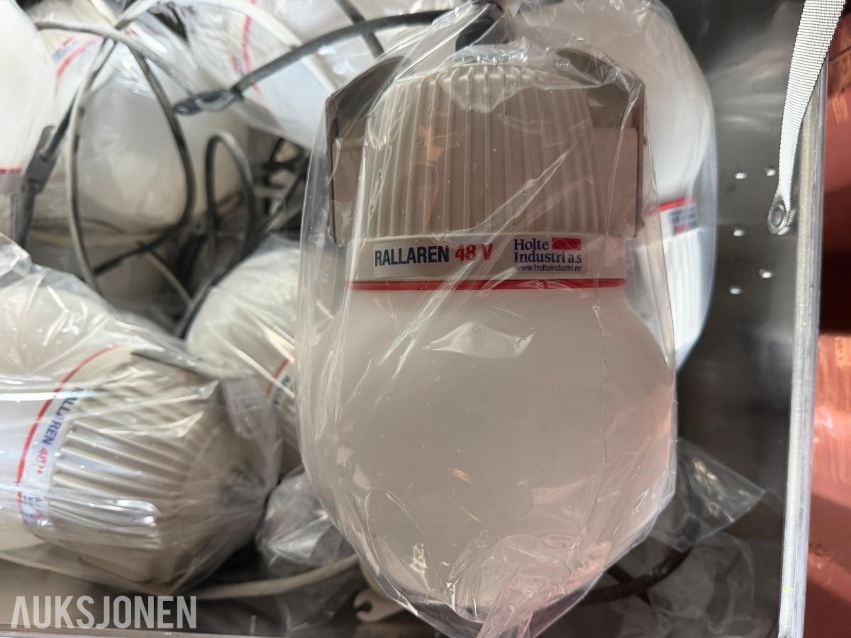 Holthe Industri arbeidslys - Lyskupler - 130stk