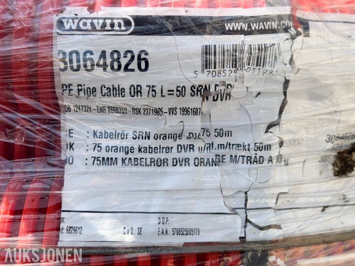 Wavin PE Pipe Cable OR 75