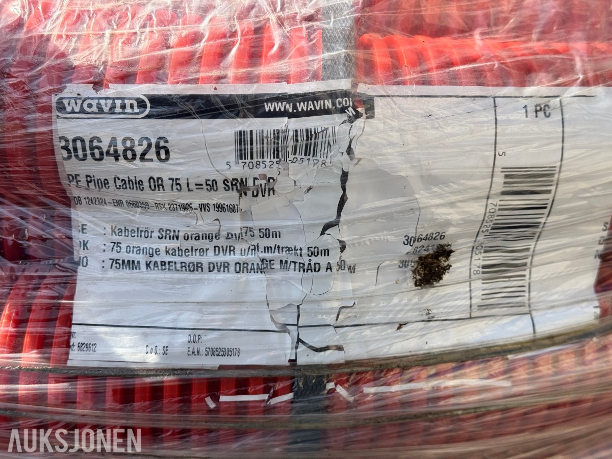 Wavin PE Pipe Cable OR 75