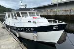 Selvbygget arbeidsbåt «Ranja» | Scania 136 hk | Baugthruster | AIS