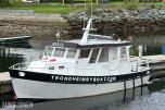 Selvbygget arbeidsbåt «Ranja» | Scania 136 hk | Baugthruster | AIS