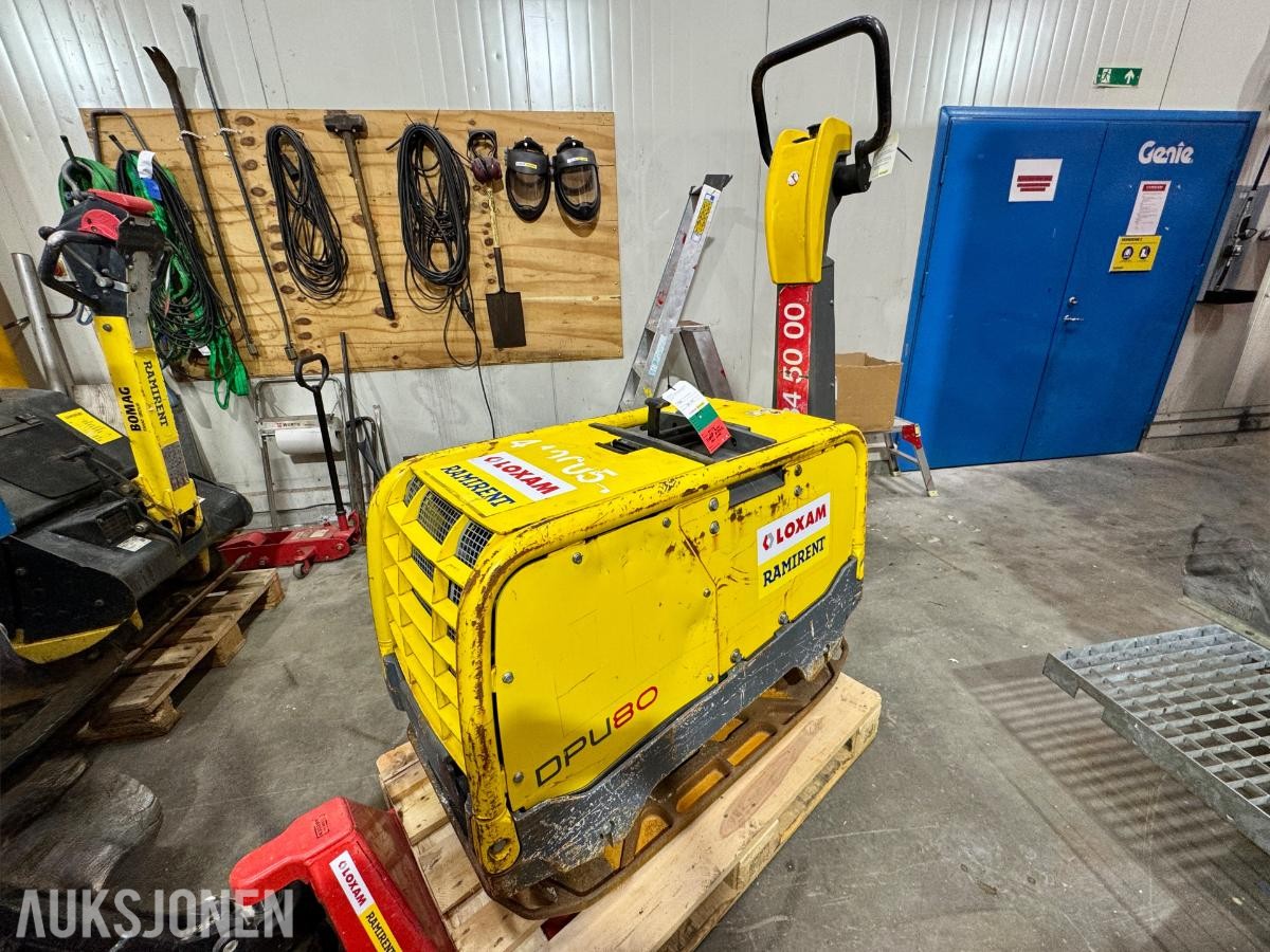 2021 Wacker Neuson DPU80 Platevibrator - Timer: 164