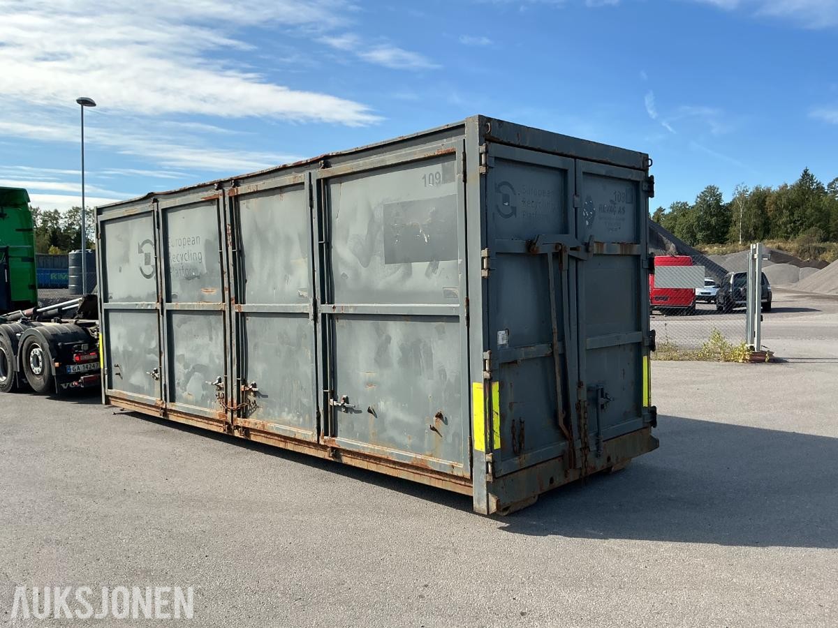 2012 BNS 7 Meter Krokcontainer Med Sideåpning 