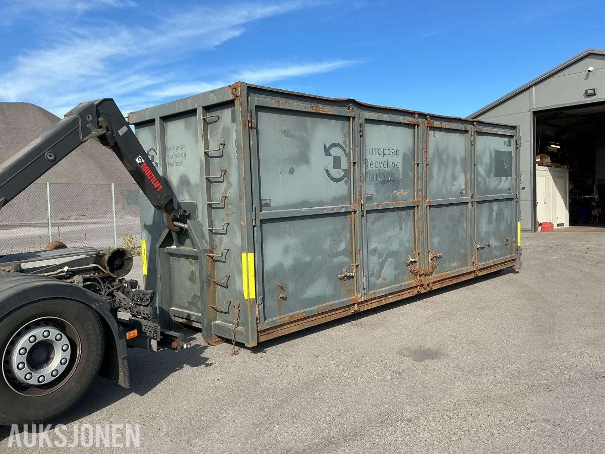 2012 BNS 7 Meter Krokcontainer Med Sideåpning 