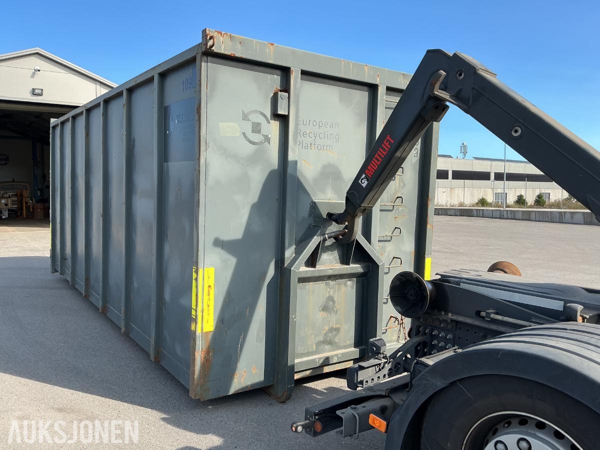 2012 BNS 7 Meter Krokcontainer Med Sideåpning 