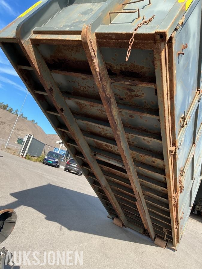 2012 BNS 7 Meter Krokcontainer Med Sideåpning 