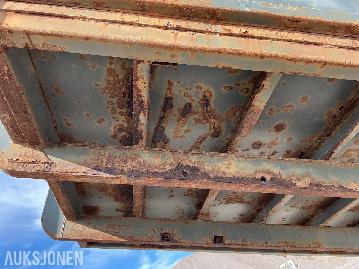 2012 BNS 7 Meter Krokcontainer Med Sideåpning 