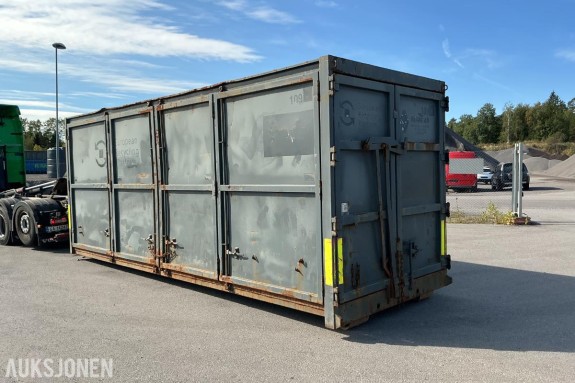 2012 BNS 7 Meter Krokcontainer Med Sideåpning 